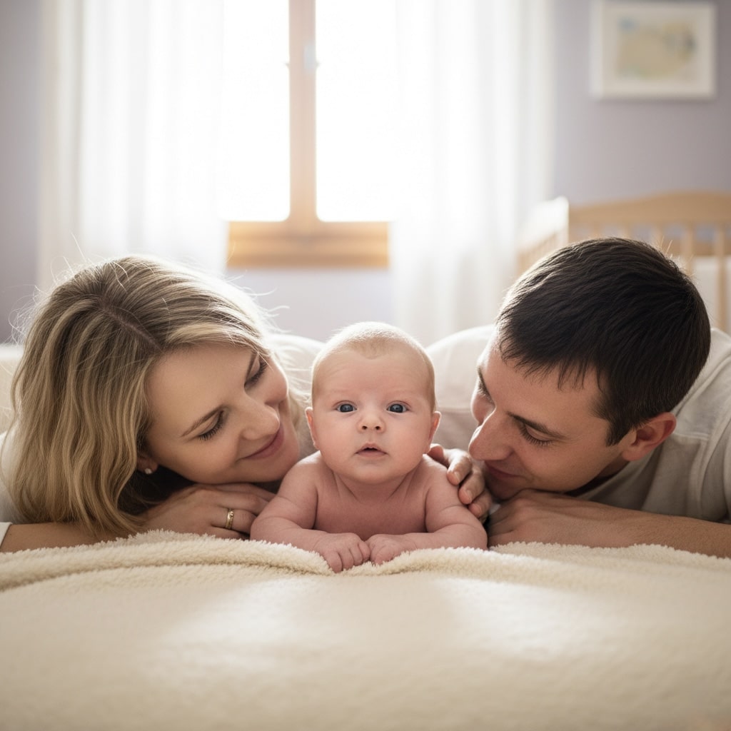 Baby Milestones First Year - Newborn Tummy Time Development