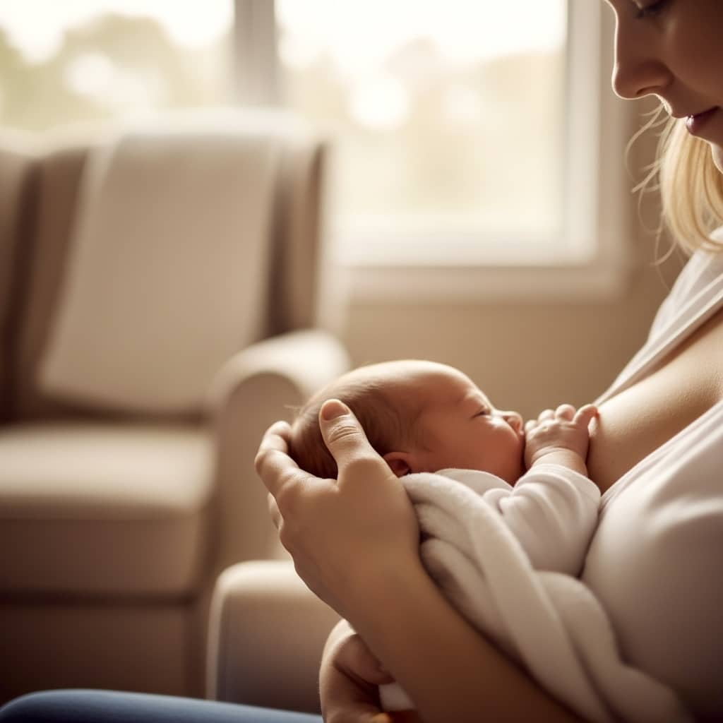 Essential baby care tips: mother's gentle hands feeding and bonding with newborn baby