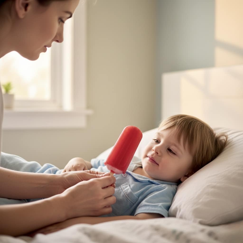when fever is dangerous hydration techniques offering fluids to sick child
