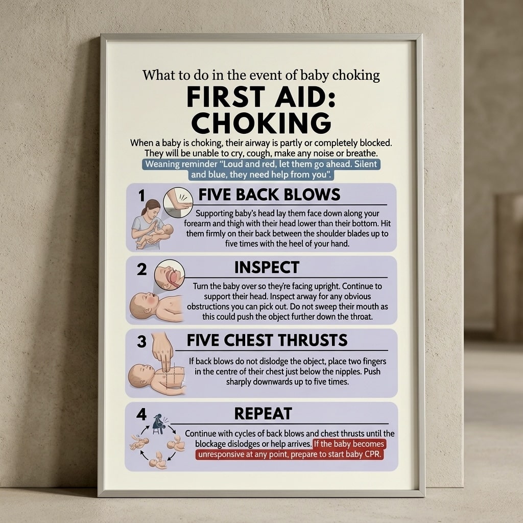 First Aid for Silent Choking in Babies