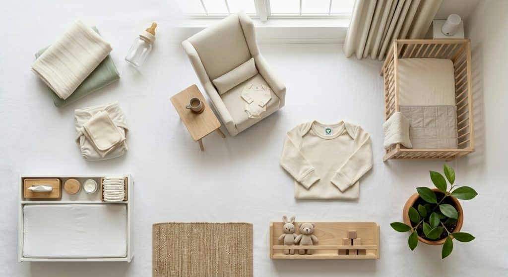 Baby gear guide nursery zone layout for new parents