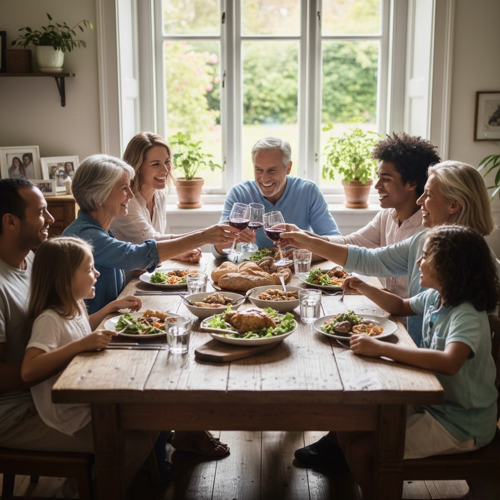 Family communication strengthens through consistent shared experiences 