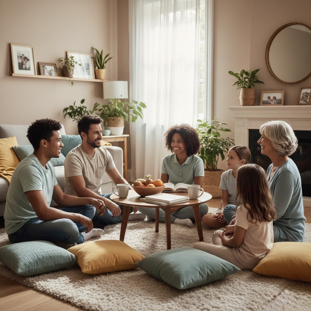 building family trust through honest communication and quality time together