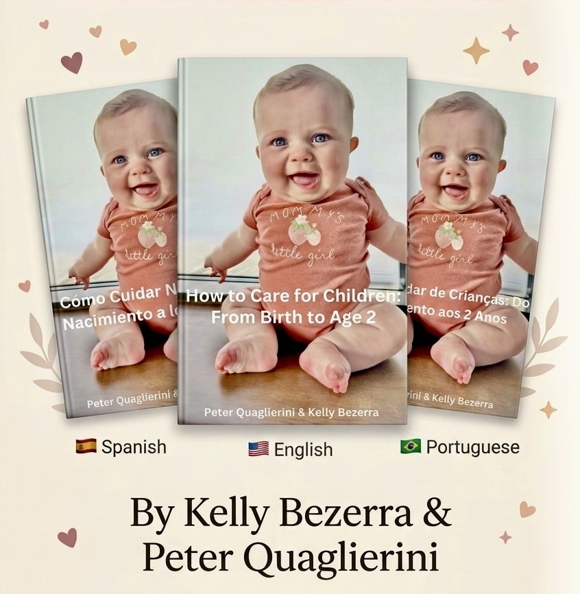 O livro está disponível na Amazon em três idiomas: inglês, português e espanhol.